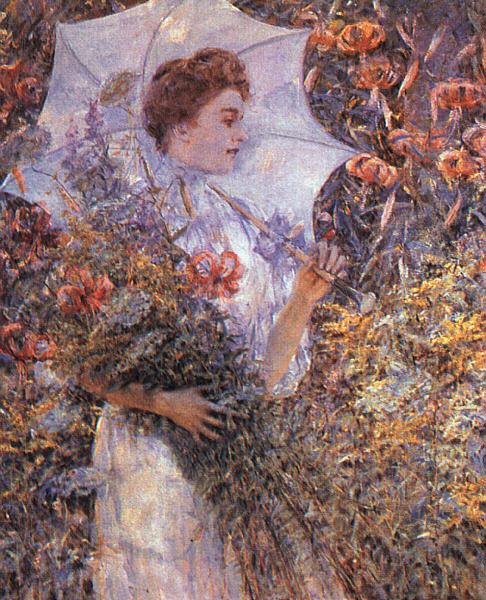 The White Parasol, Robert Reid